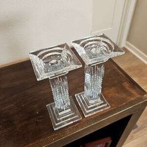 Shannon Crystal Candle Sticks